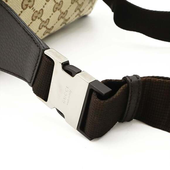 GUCCI Brown Leather Pouch - Picture 7 of 9